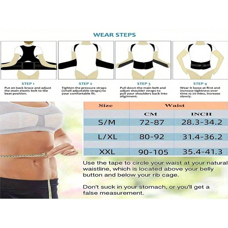 Magnetic Back Brace Posture Corrector